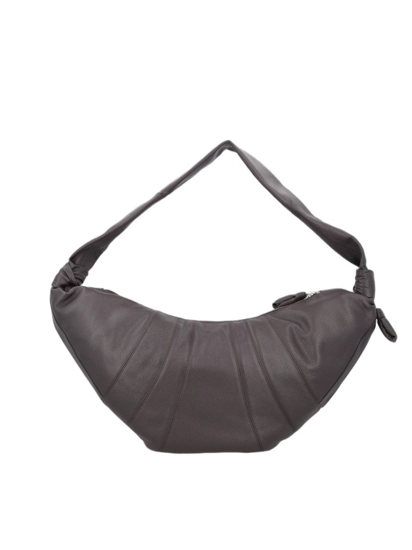 Lemaire Brown Knotted Detail Padded Strap Shoulder Bag