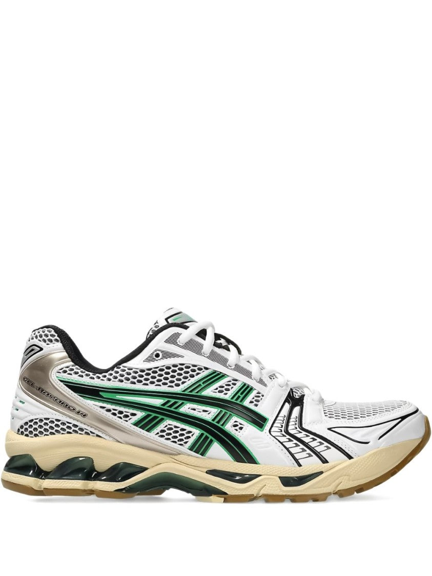 Asics Sporty White Synthetic Leather Sneakers