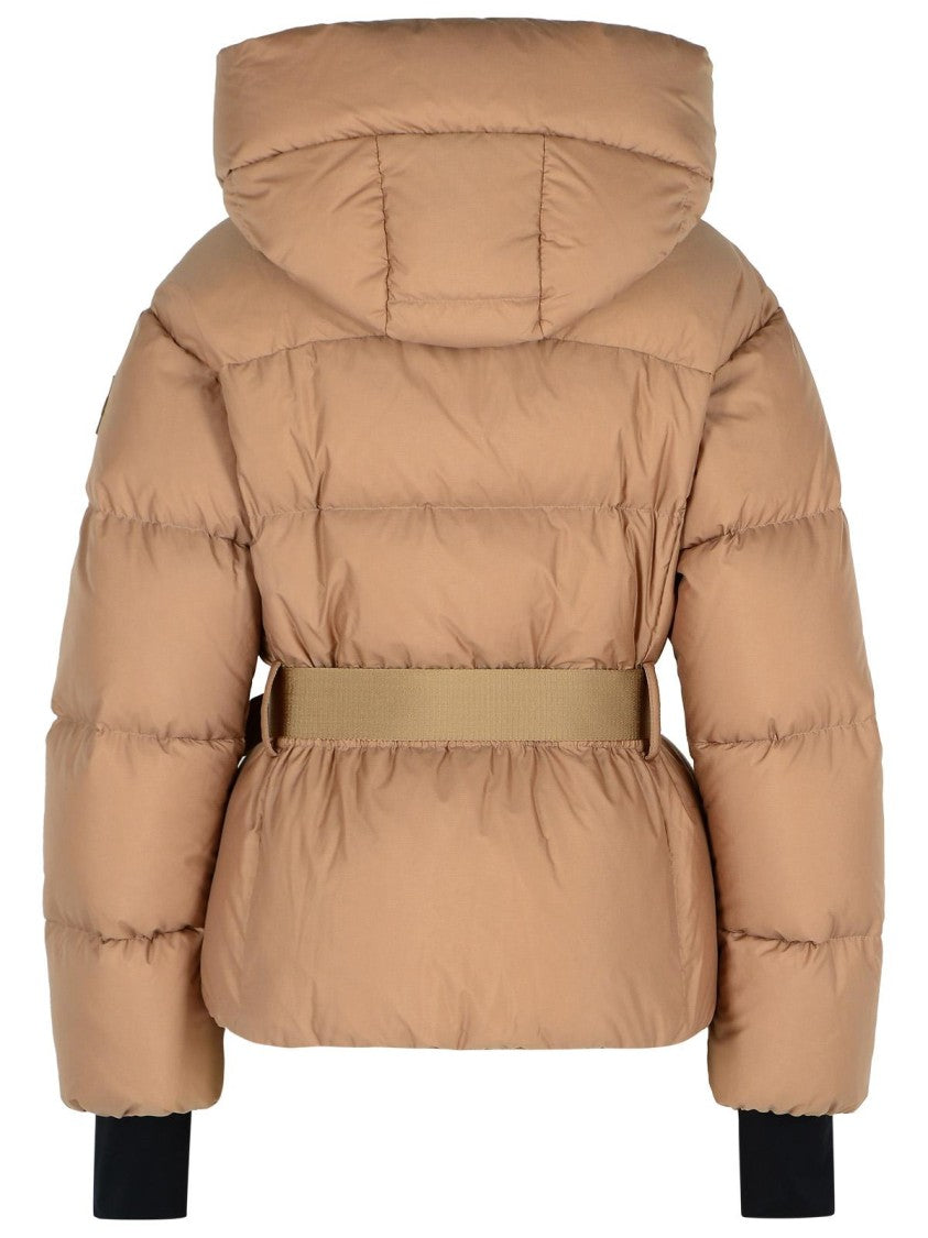 Moncler Grenoble 'Nisene' Beige Polyamide Down Jacket