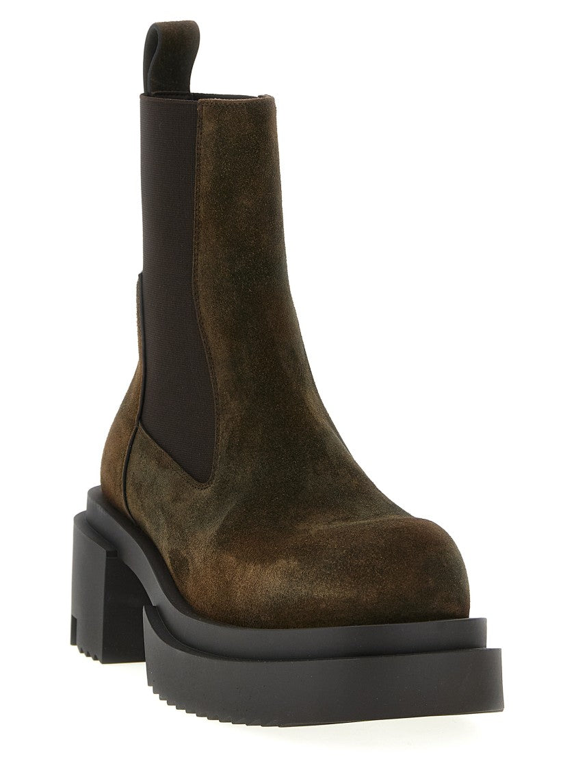 Rick Owens Beatle Bogun' Ankle Boots