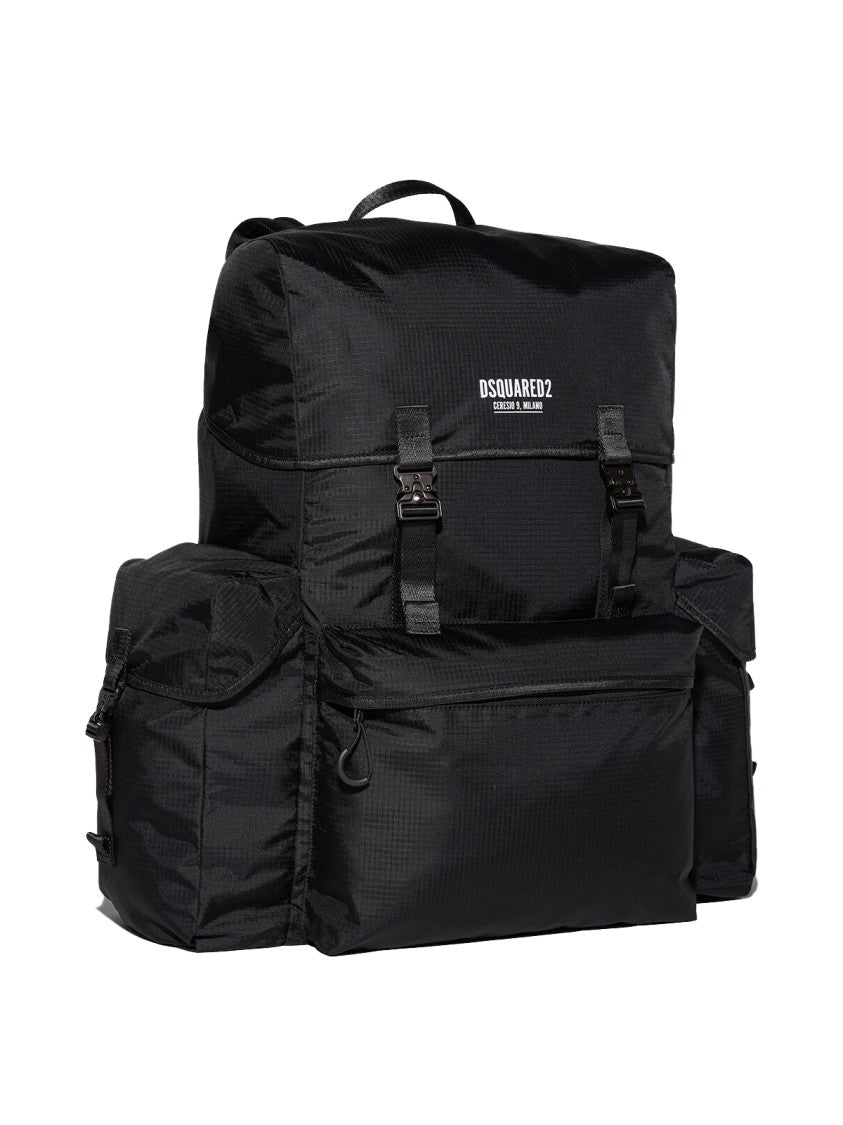 Dsquared2 Ceresio 9 Logo Ripstop Maxi Backpack