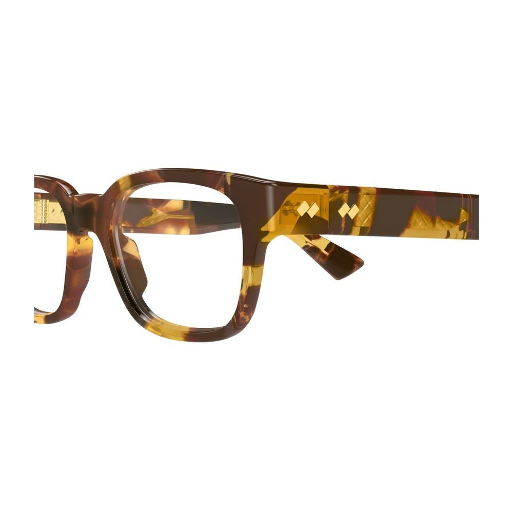 Bottega Veneta Bv1403o Intrecciato Line Square Optical Frames