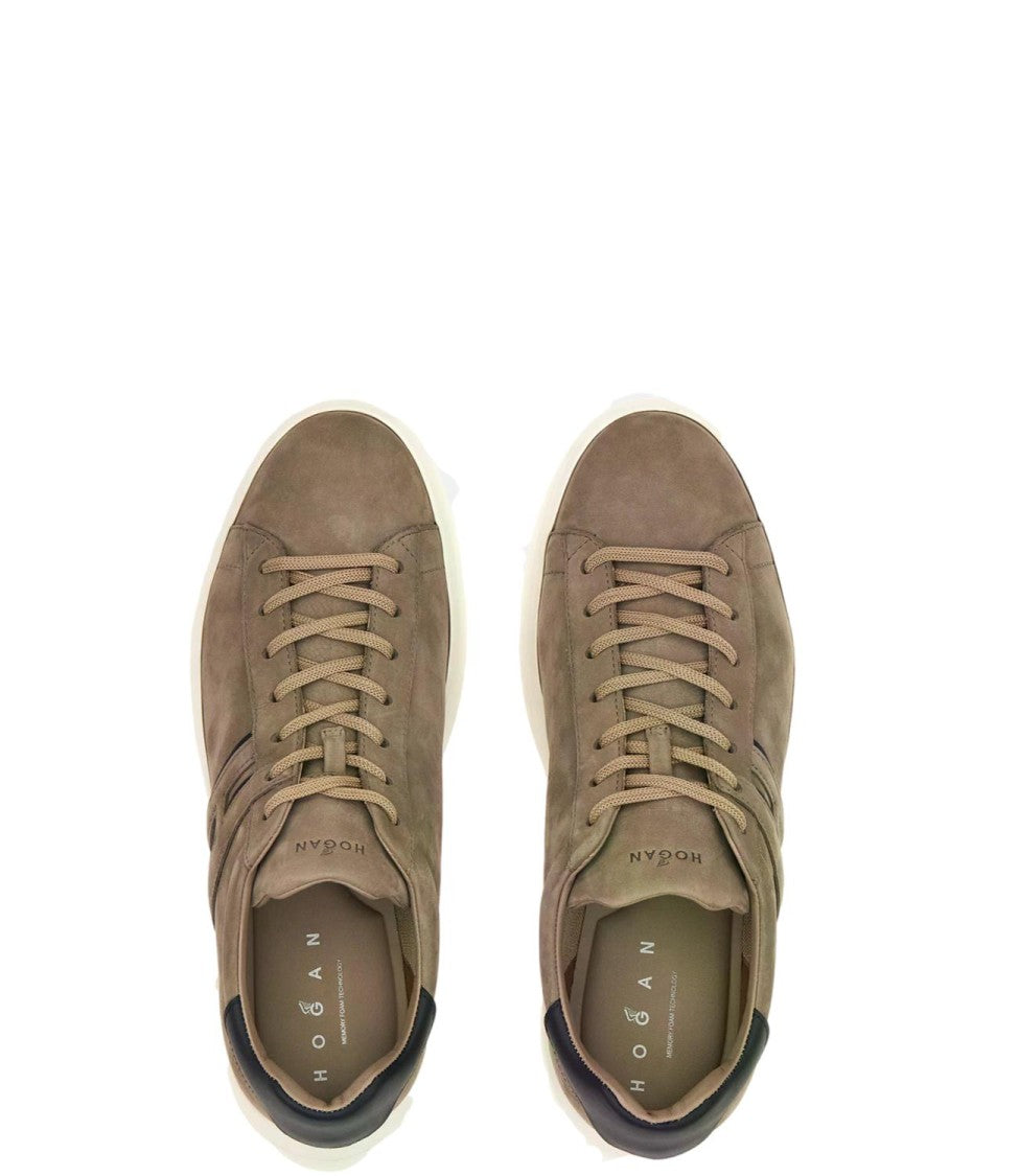 Hogan Matte Low-Top Sneakers