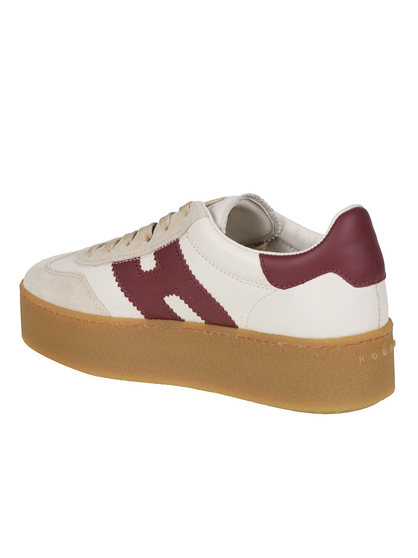 Hogan H698 Low-Top Leather Sneakers