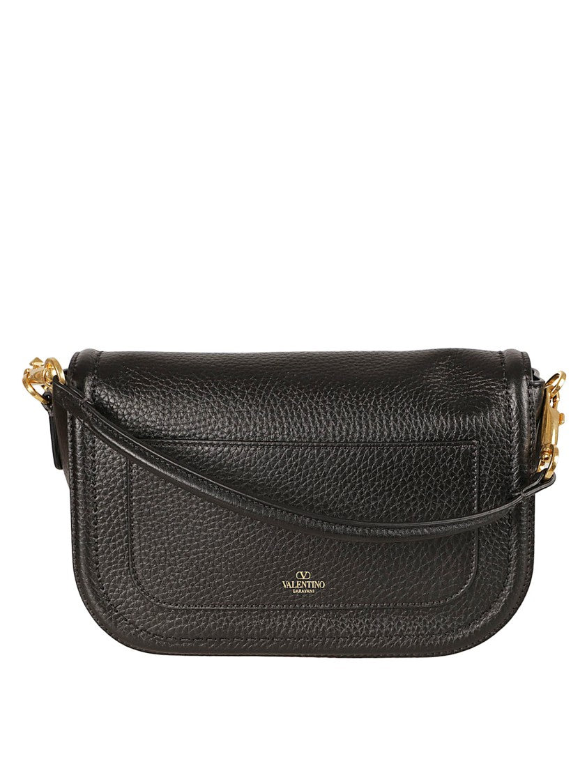 Valentino Garavani Structured Calf Leather Handbag