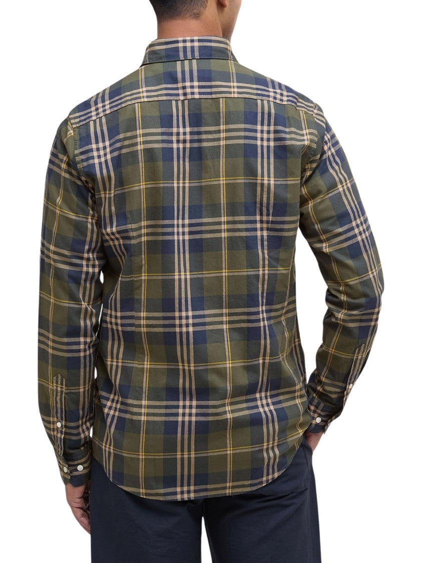 Barbour Edgar Tailored Plaid Long-Sleeve Shirt