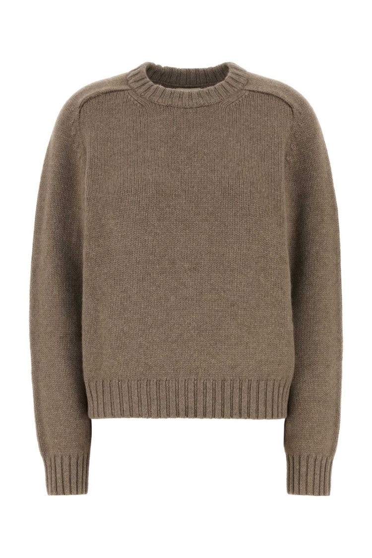 Khaite Mud Cashmere Mae Sweater
