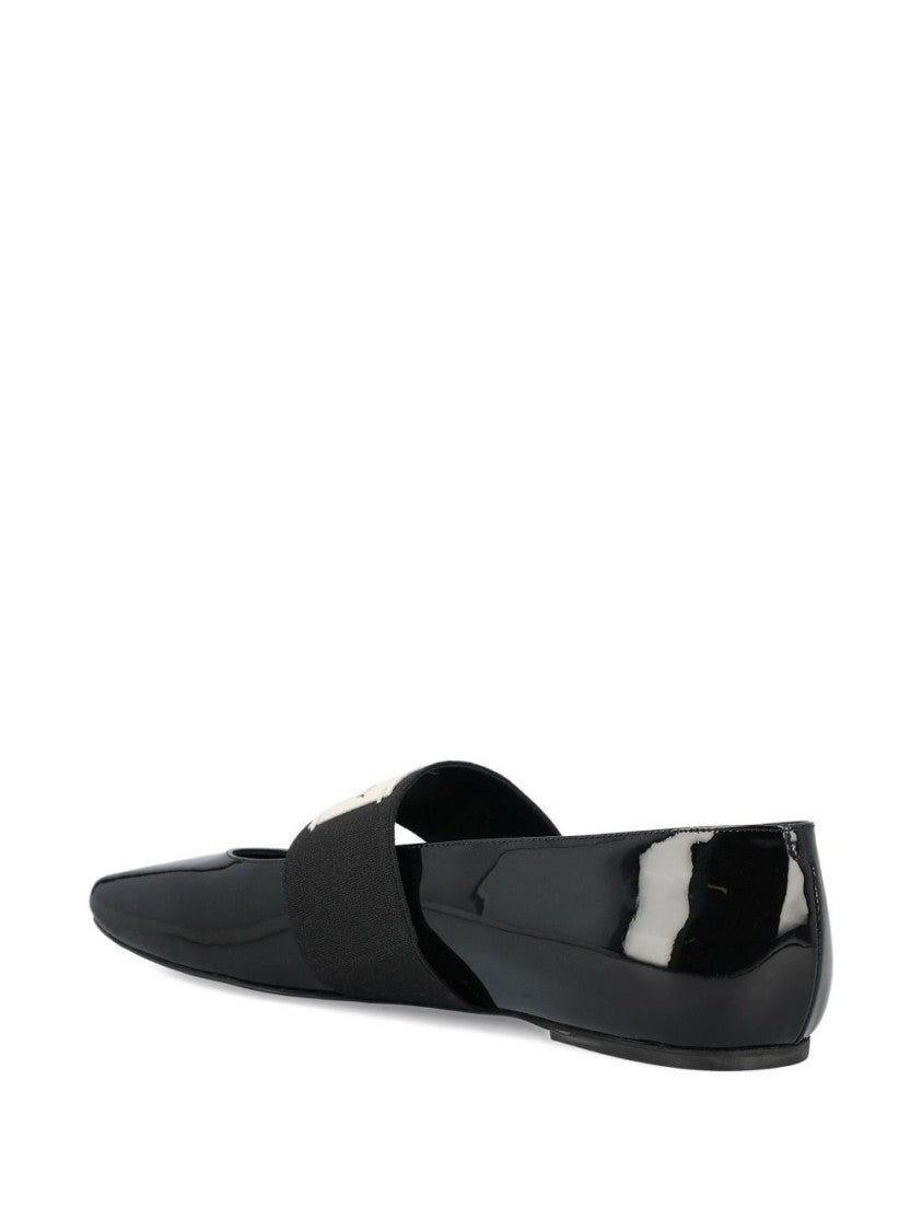 Givenchy Silk And Nylon Pointed Toe Flats