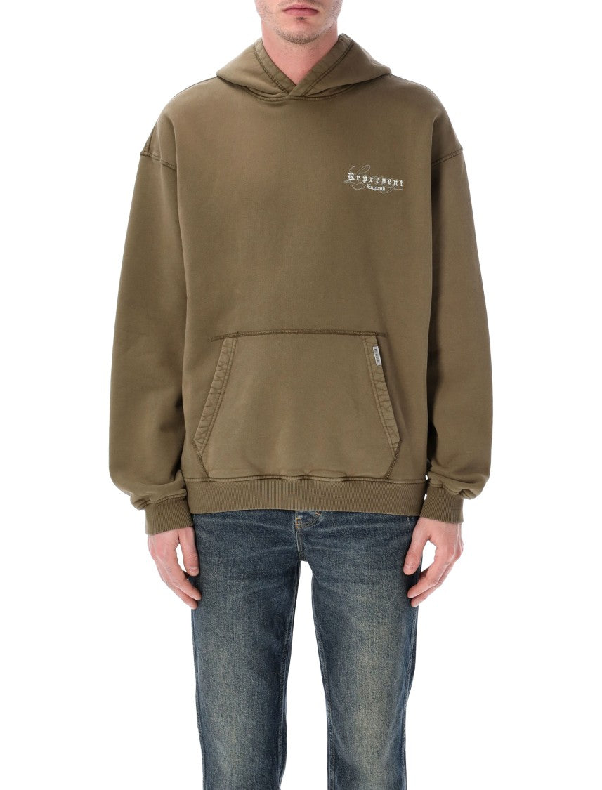 Represent England Legacy Oversized Cotton Hoodie