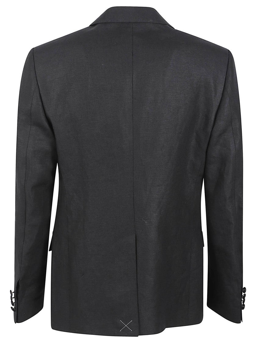 Dolce & Gabbana Tailored Black Two-Piece Suit With Textured Blazer