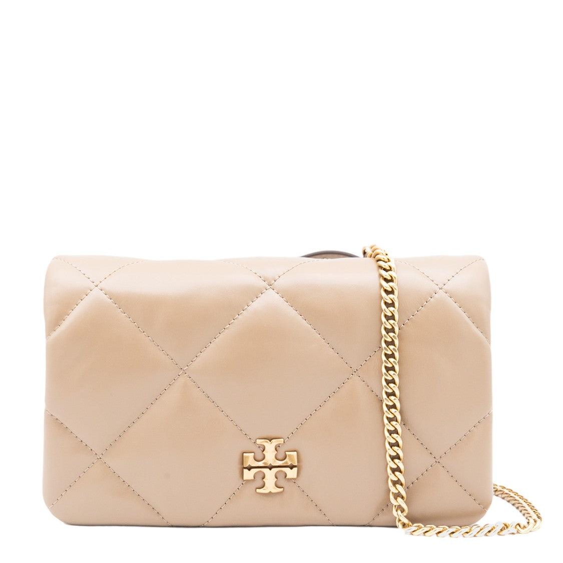 Tory Burch Rectangular Quilted Bag With Chain Strap