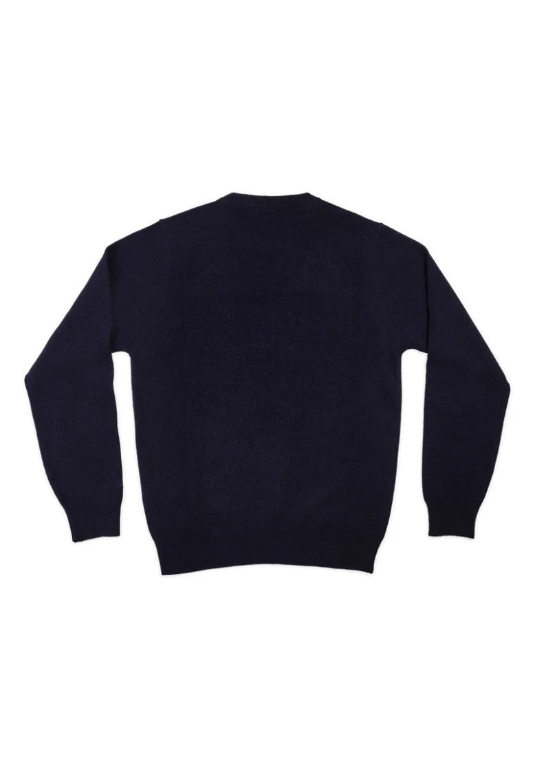 Mc2 Saint Barth Contemporary Blue Sweatshirt With Embroidered Detail