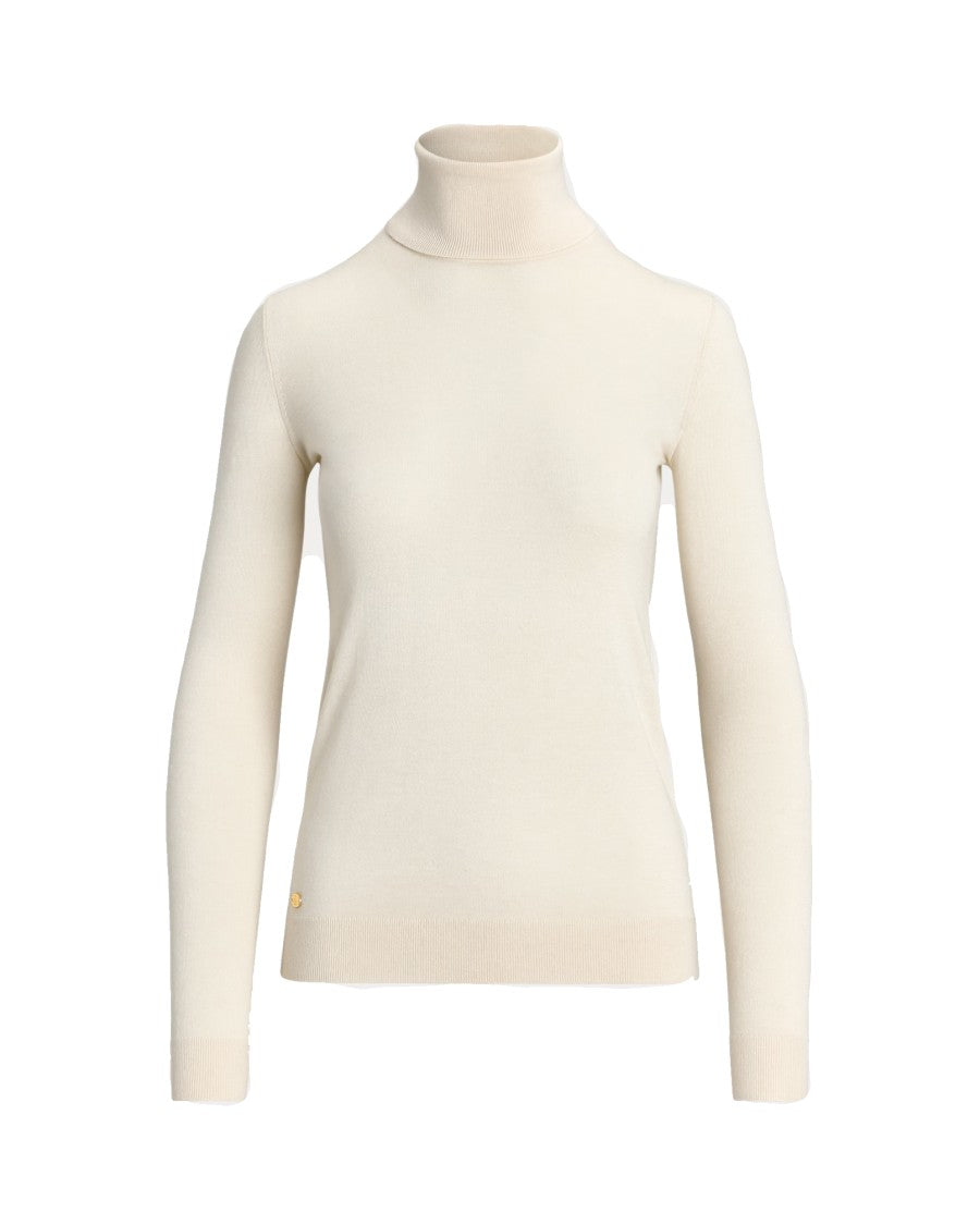 Lauren Ralph Lauren Zoe Long Sleeve Pullover In Mascarpone Cream