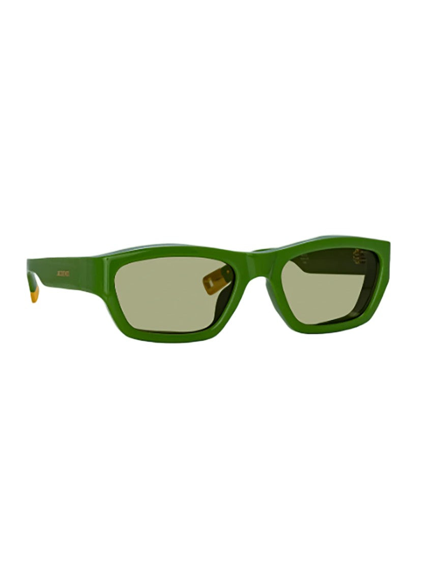 Jacquemus Green Acetate International Fit 57 Mm Sunglasses