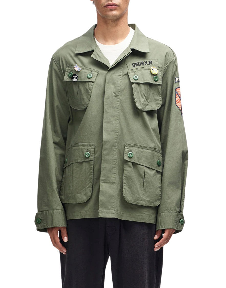 Deus Ex Machina Pine Green Power Overshirt