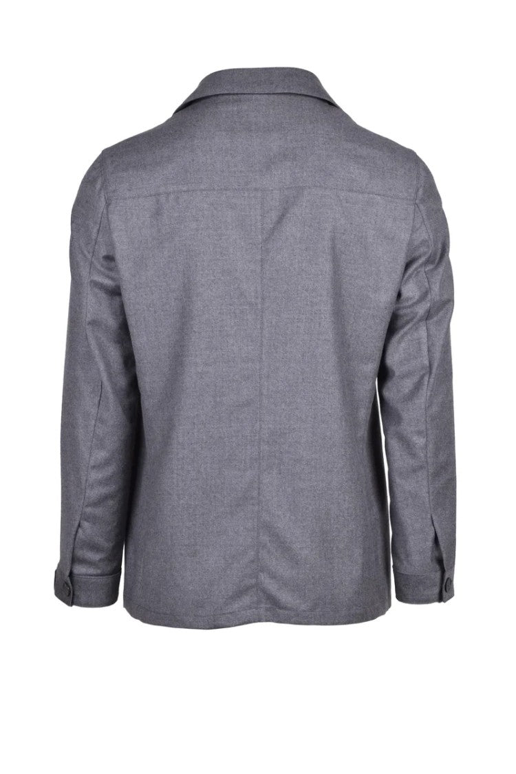 Tombolini Tailored Grey Virgin Wool Suit