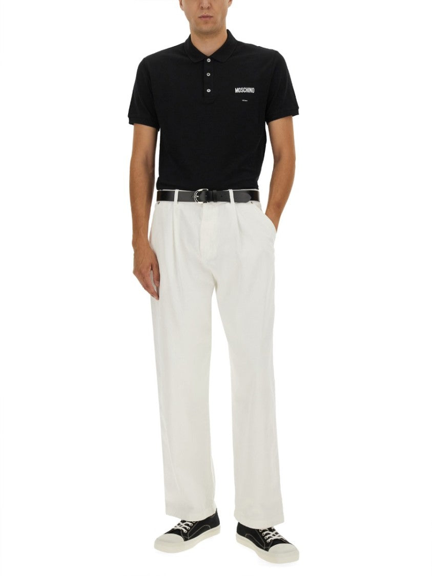 Moschino Cotton Pique Polo