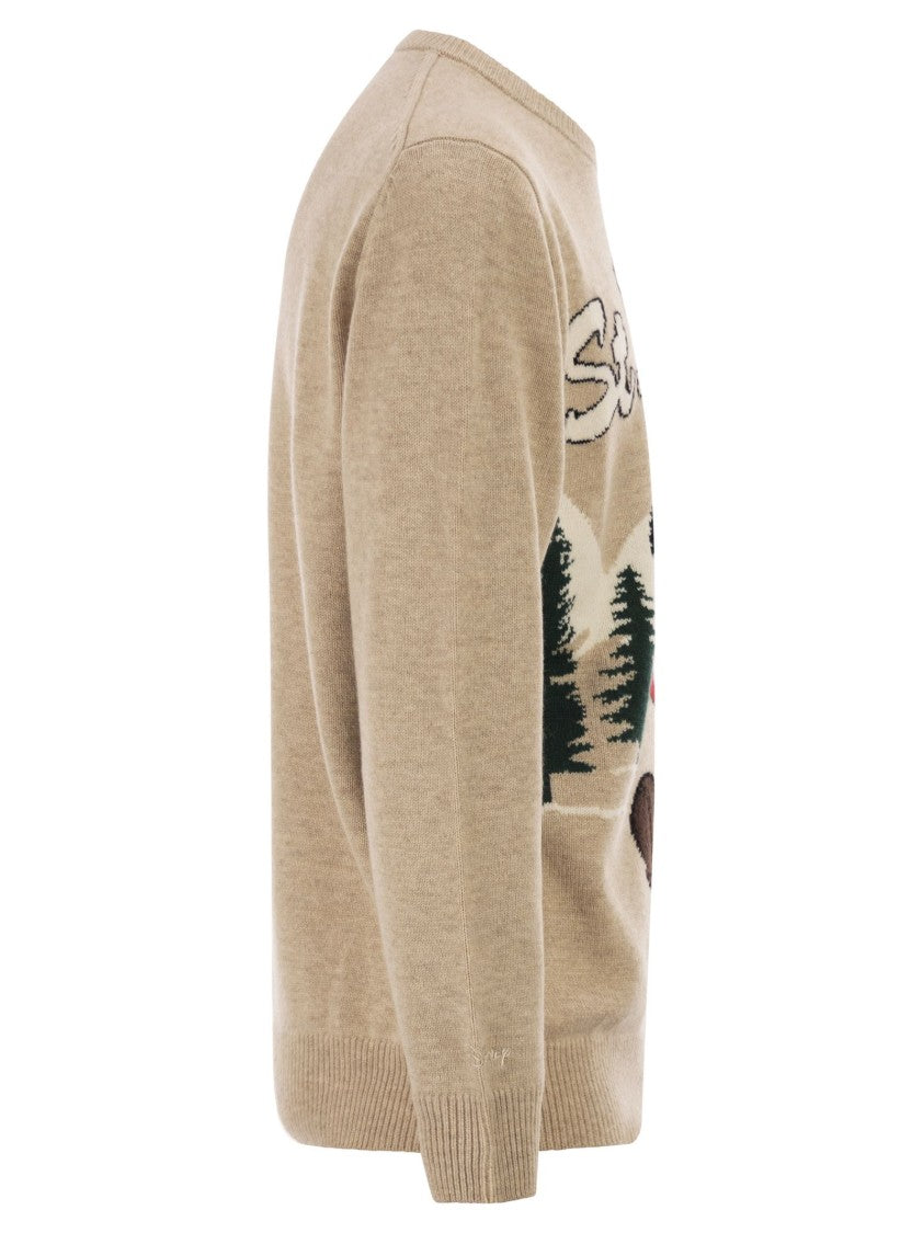 Mc2 Saint Barth Heron - Crew Neck Sweater