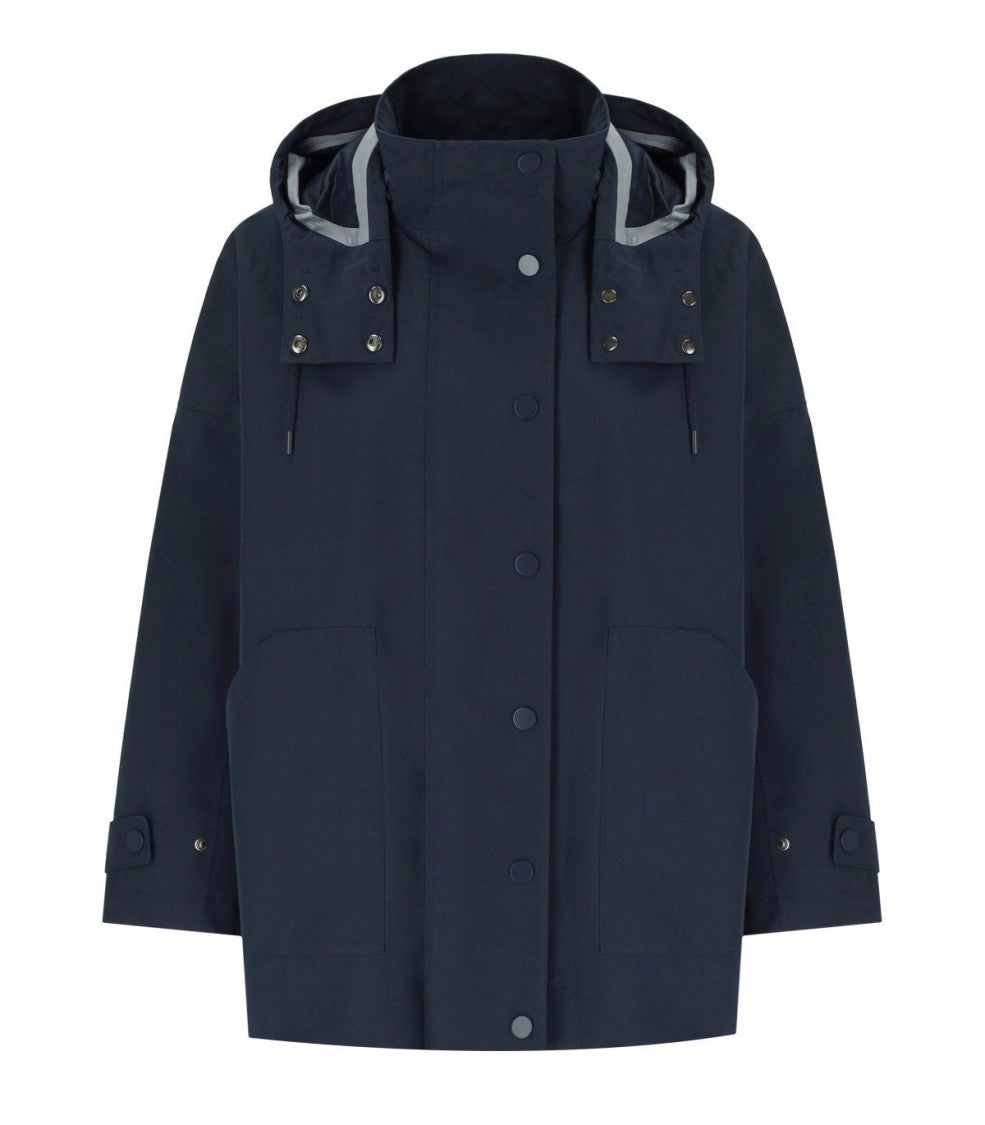 Max Mara Labbro Blue Parka