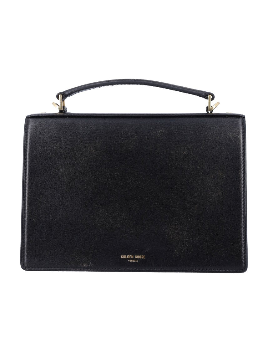 Golden Goose Venezia Structured Black Handbag