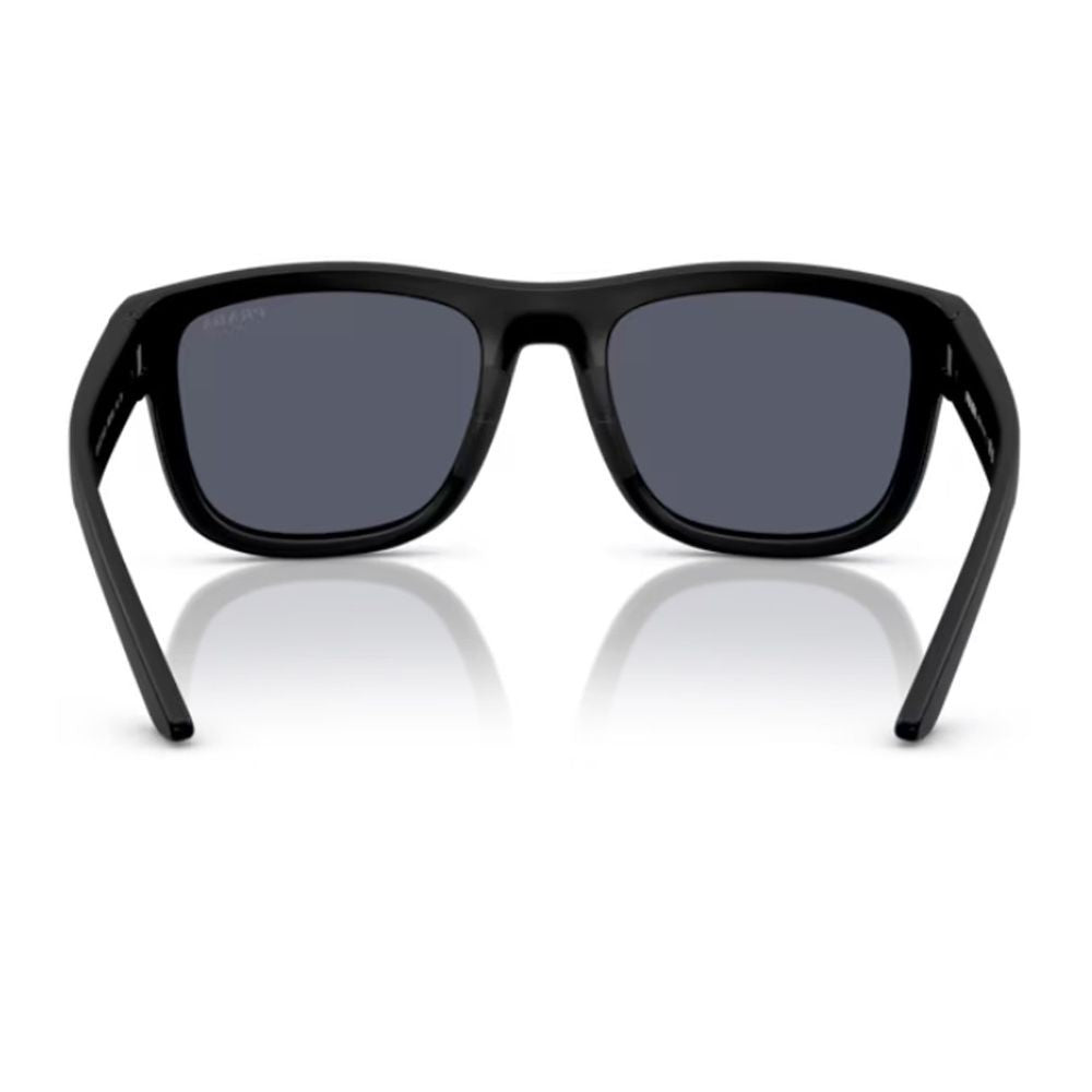 Prada Linea Rossa Ps 01Zs Rectangular Matte Black Nylon Sunglasses