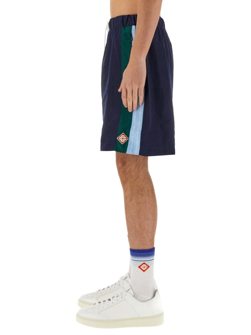Casablanca Relaxed Fit Activewear Shorts