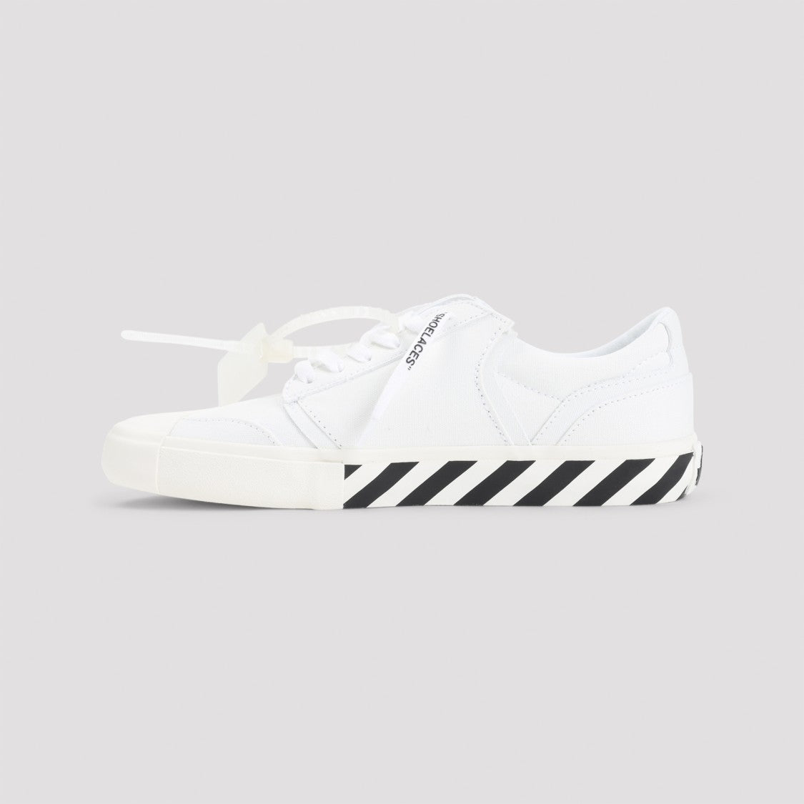 Off-White Low-Top Sneakers With Graphic Arrow Detailing