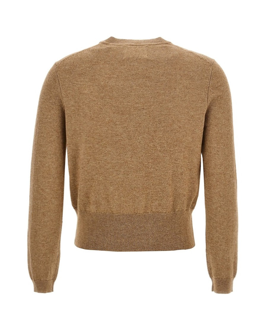 Isabel Marant Étoile Mélange Knit Cardigan With Intarsia Logo