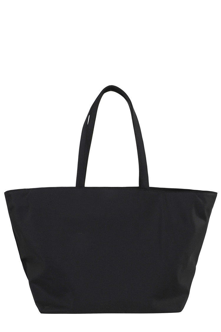 Alexander Wang Black Punch Embossed Logo Nylon Tote Bag