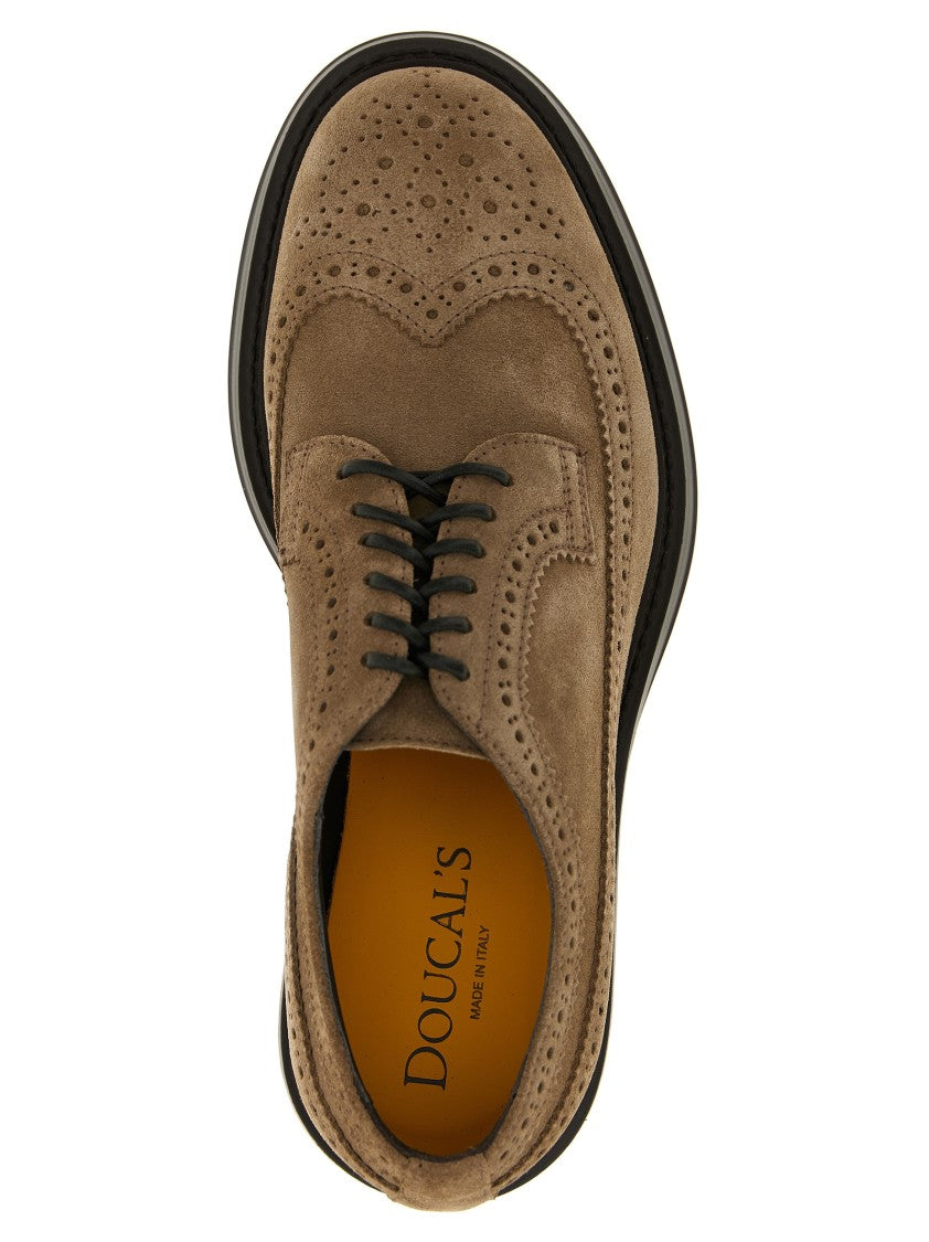 Doucal's Dovetail Lace Up Shoes