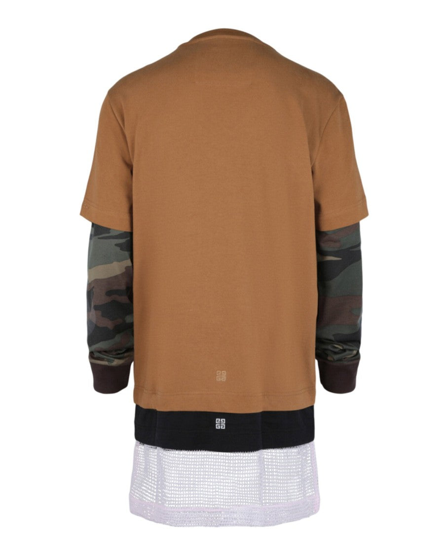 Givenchy Overlapped Long Sleeve T-Shirt