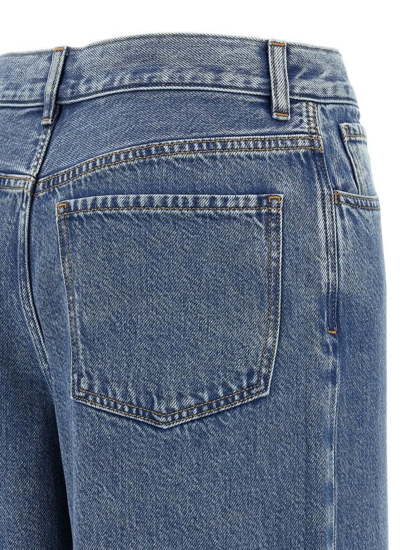 Theory 'High-Waisted Wide-Leg' Jeans