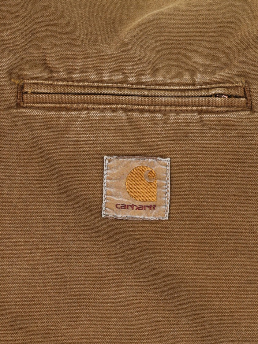 Carhartt Wip Brown Og Detroit Organic Cotton Jacket