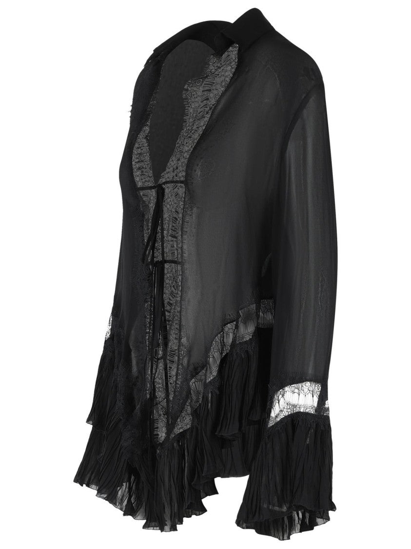 Blumarine Black Viscose Shirt