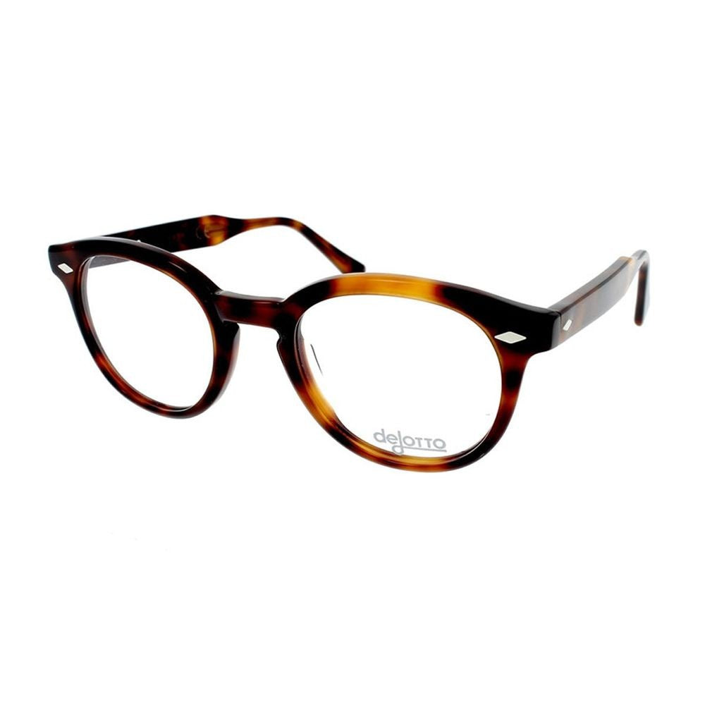 Delotto Dl44 8011 Tortoishell Pattern Round Frame Sunglasses