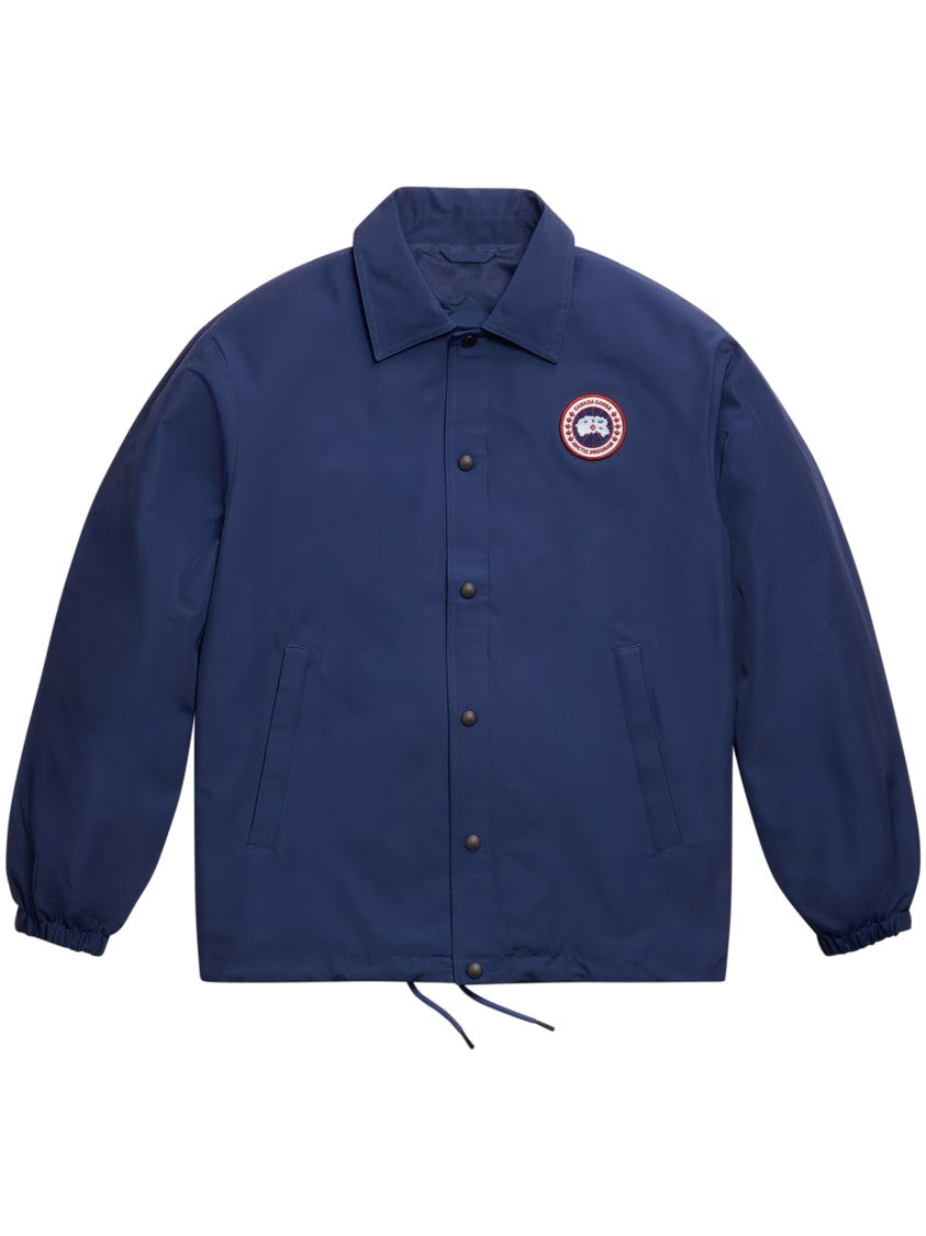 Canada Goose Coach-Style Jacket With Snap-Button Closure And Embroidered Patch