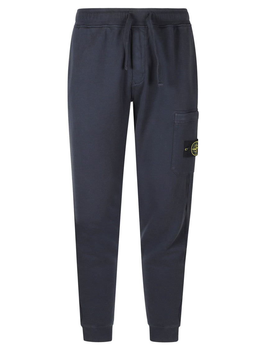 Stone Island Relaxed-Fit Trousers With Elastic Waistband And Cargo Pocket