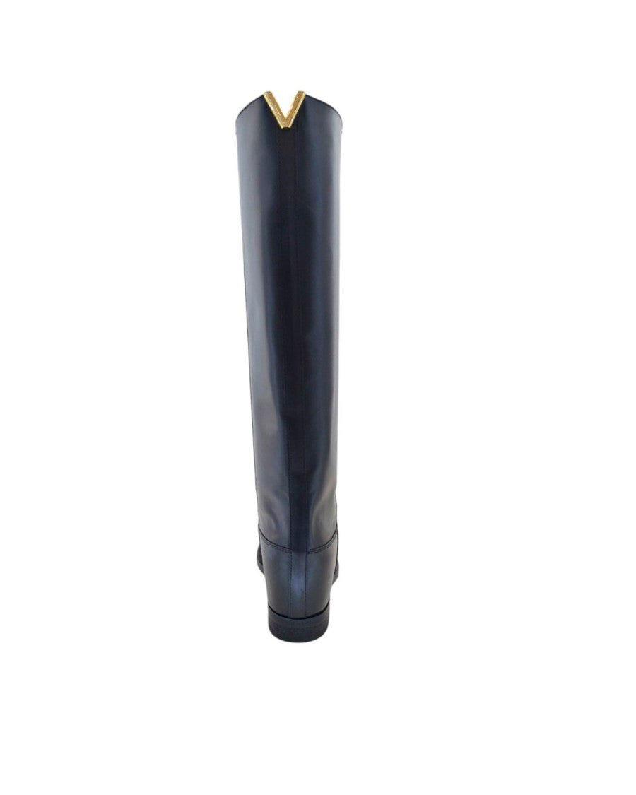 Via Roma 15 Tall Smooth Leather Boot