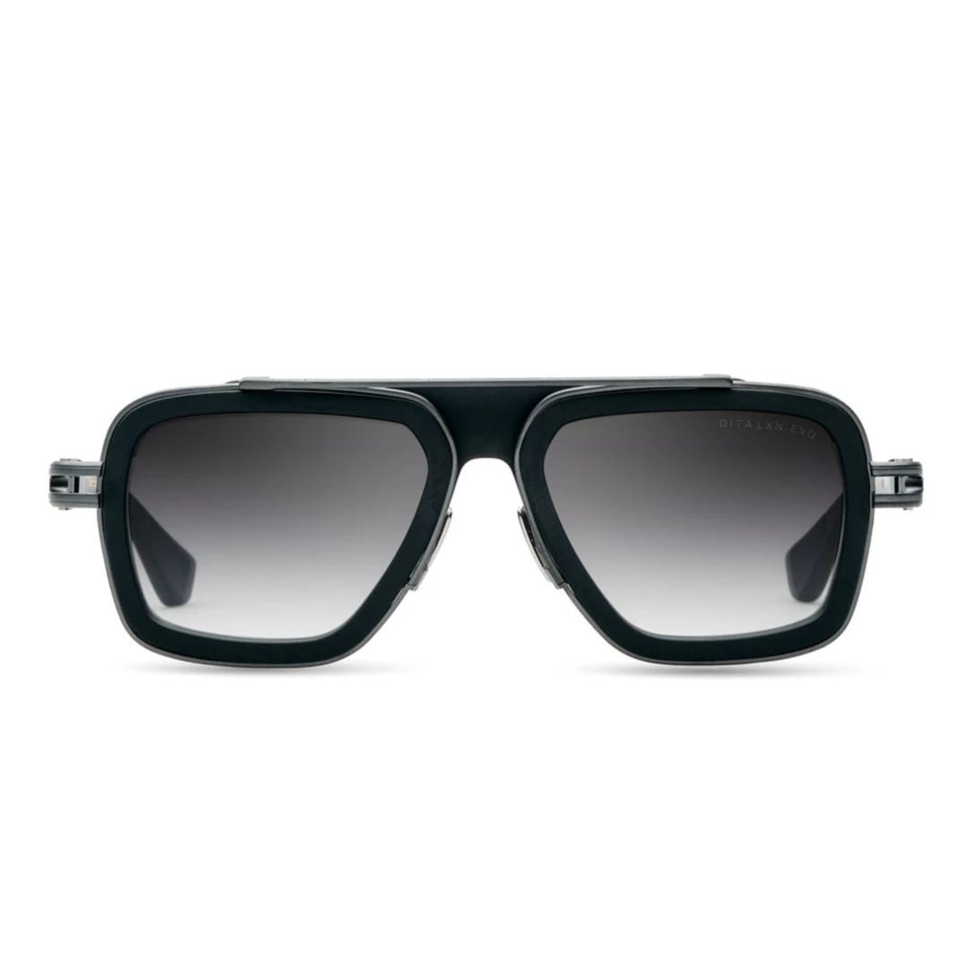 Dita Lxn-Evo Double-Bridge Rectangular Sunglasses