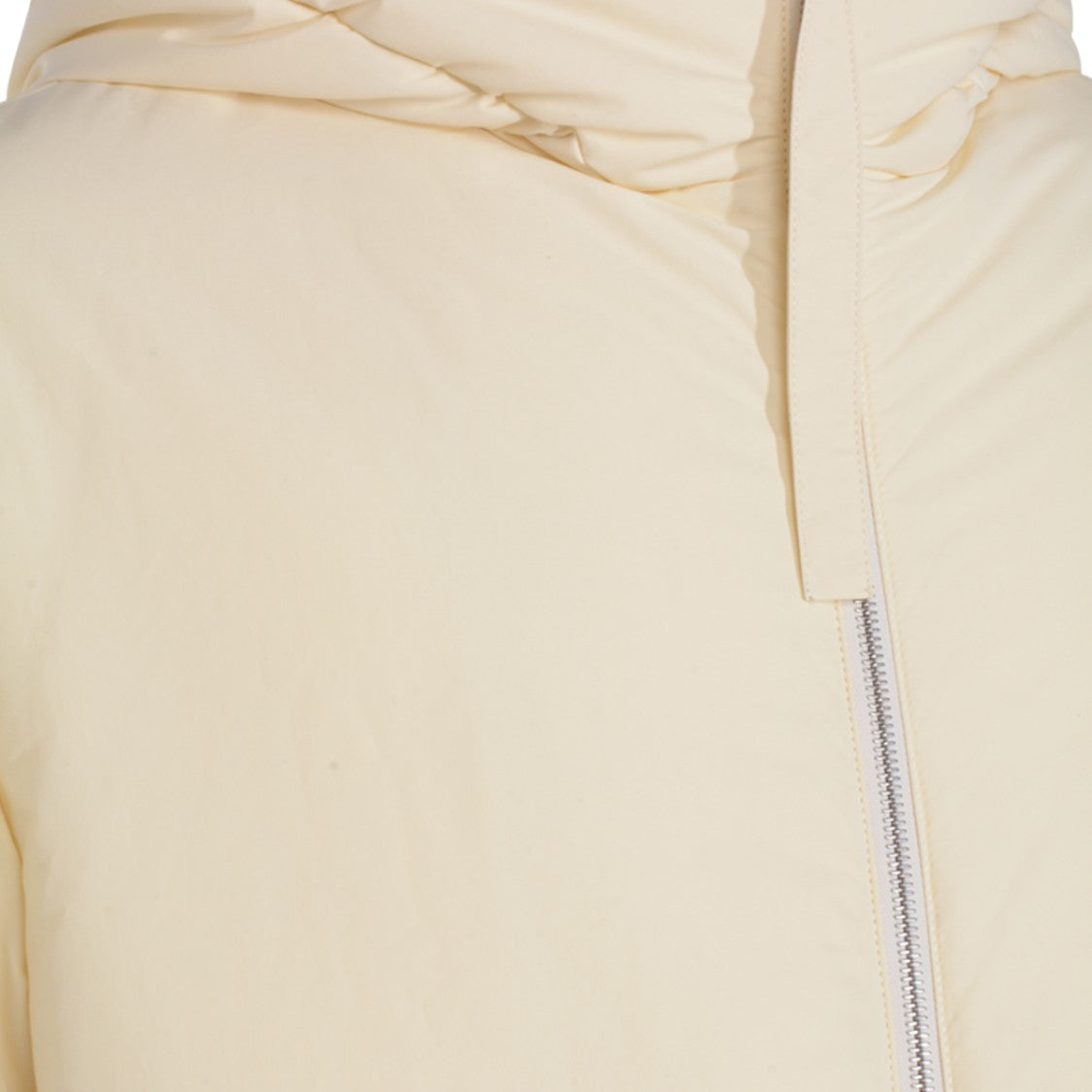 Jil Sander Padded Jacket With High Collar And Hood