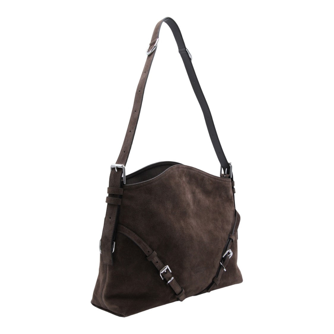 Givenchy Deep Brown Suede Handbag