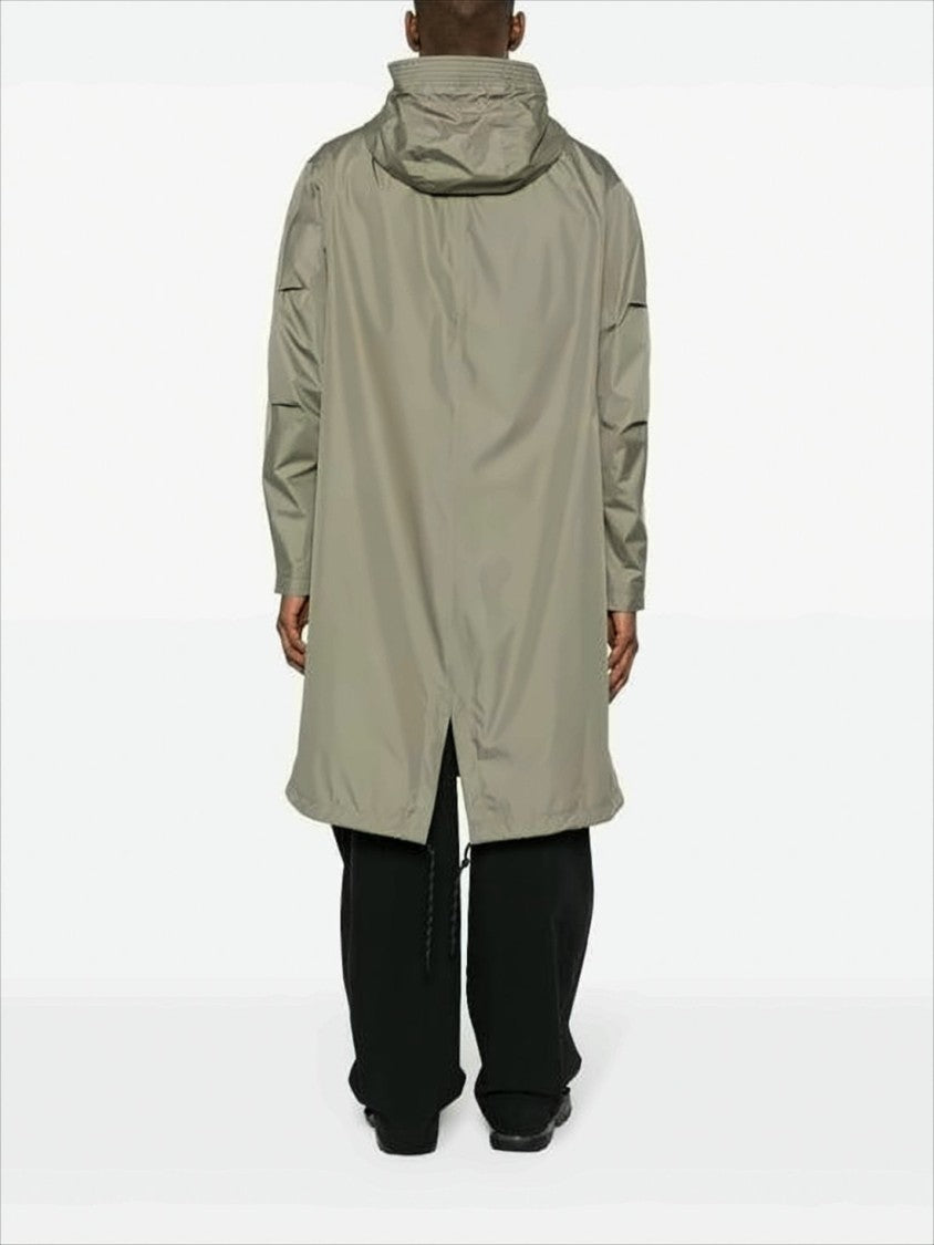 A.P.C. Long Loose-Fit Jacket With High Collar