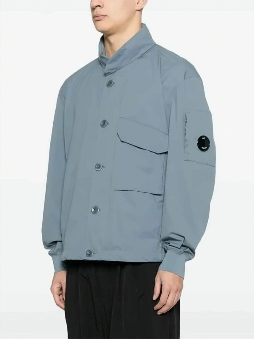 C.P. Company High-Collar Casual Jacket With Flap Pockets