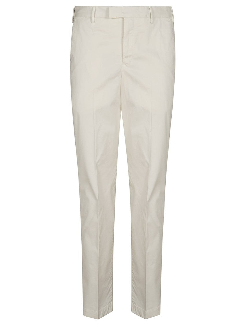 Pt Torino Slim Fit Satin Stretch Trousers With Custom Tailoring Option