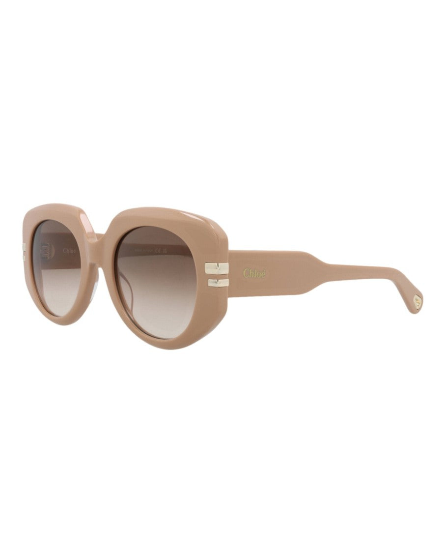Chloé Square-Frame Recycled Acetate Sunglasses