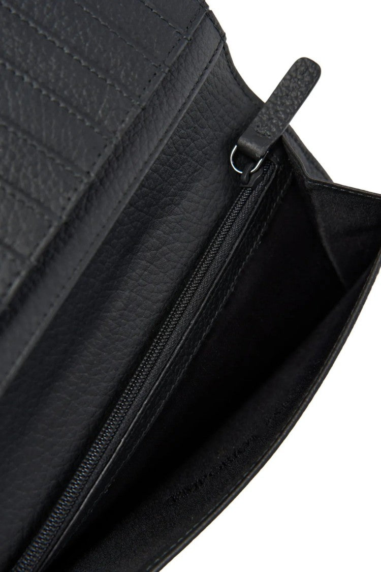 Emporio Armani Black Leather Wallet