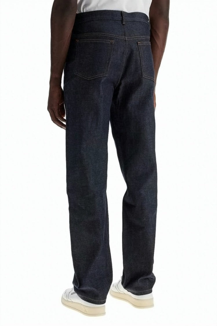 A.P.C. Indigo Denim Pants With Classic Straight-Leg Silhouette