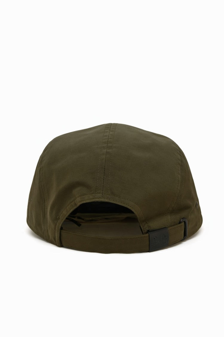 C.P. Company Logo Label Curved Peak Cap