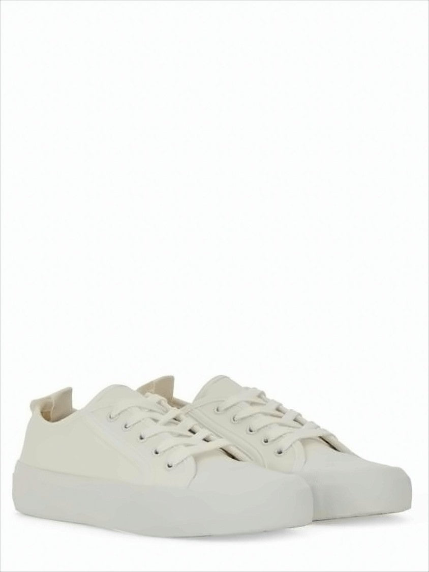 Studio Nicholson White Cotton Low-Top Sneakers