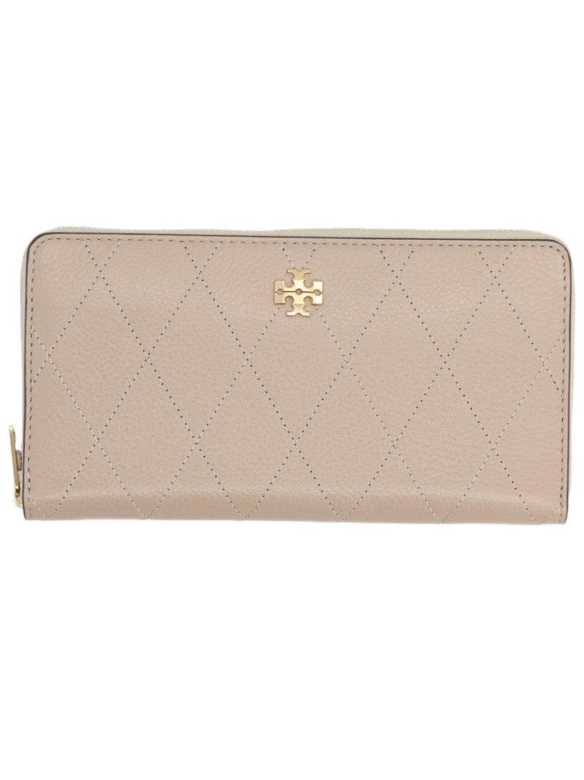 Tory Burch Charlie Quilted Cow Leather Continental Wallet